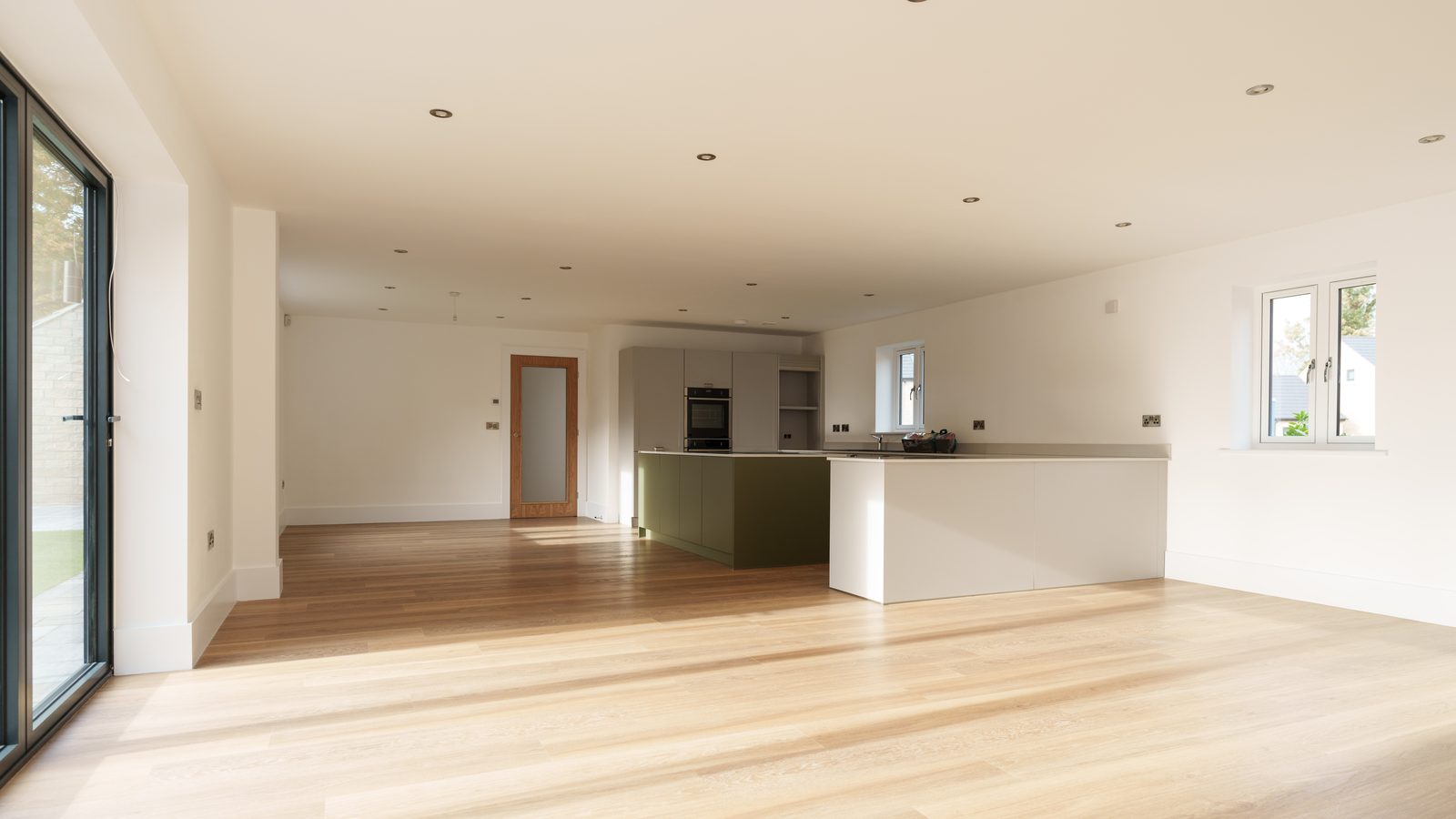 Living and dining space - new build homes in Yorkshire