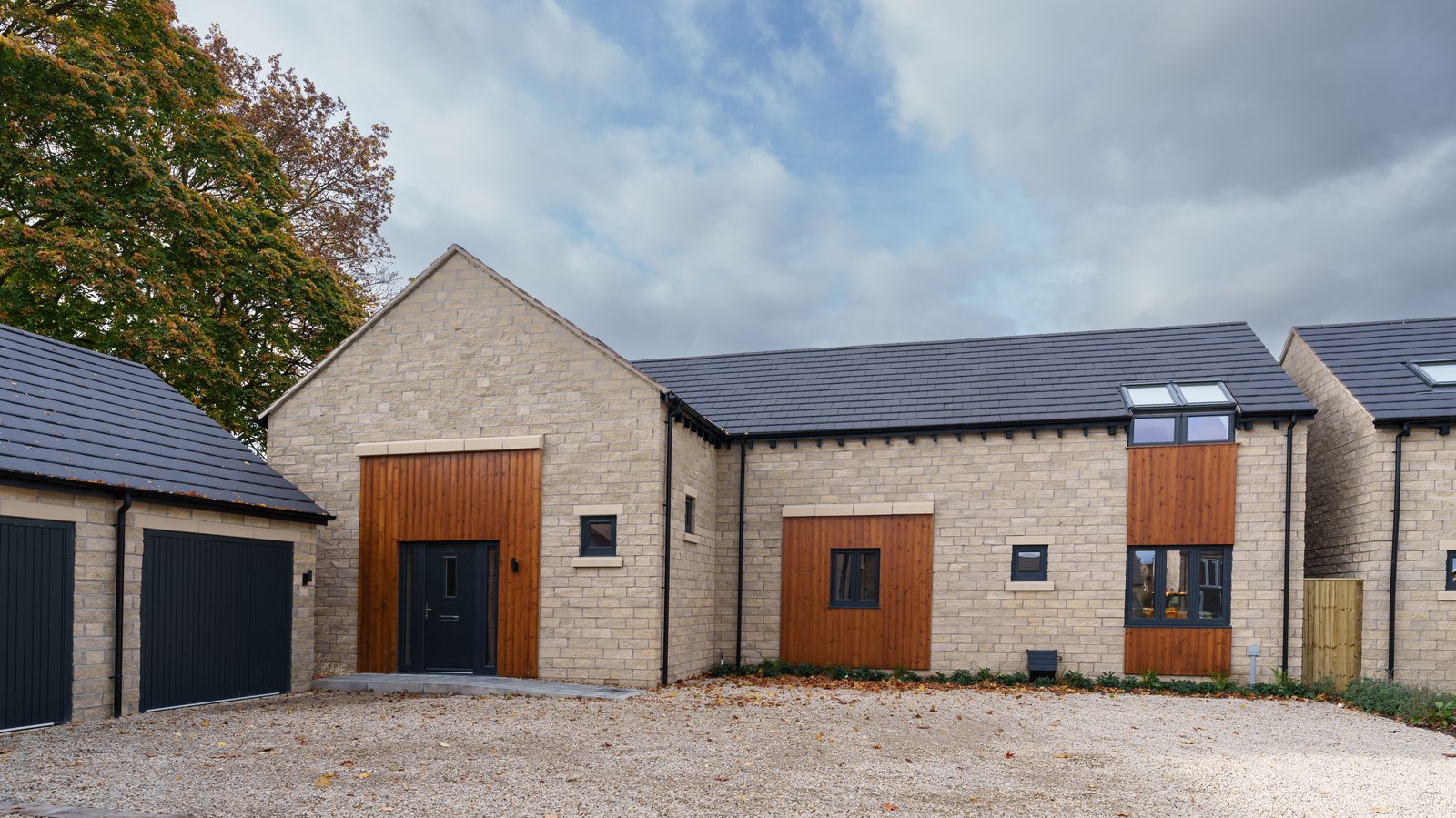 House three, front elevation - new build homes in Yorkshire