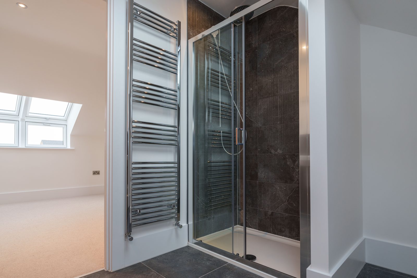 En-suite shower room - new build homes in Yorkshire