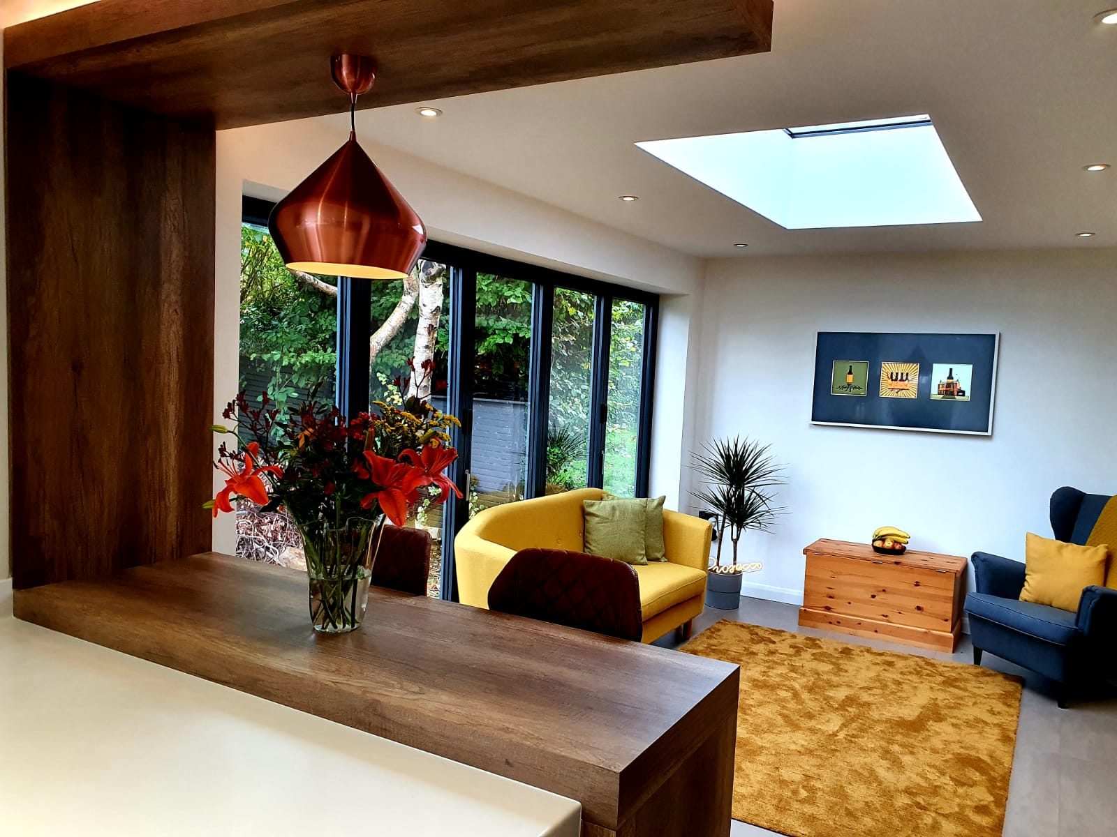 Open-plan living - side and rear extension project in Nottingham