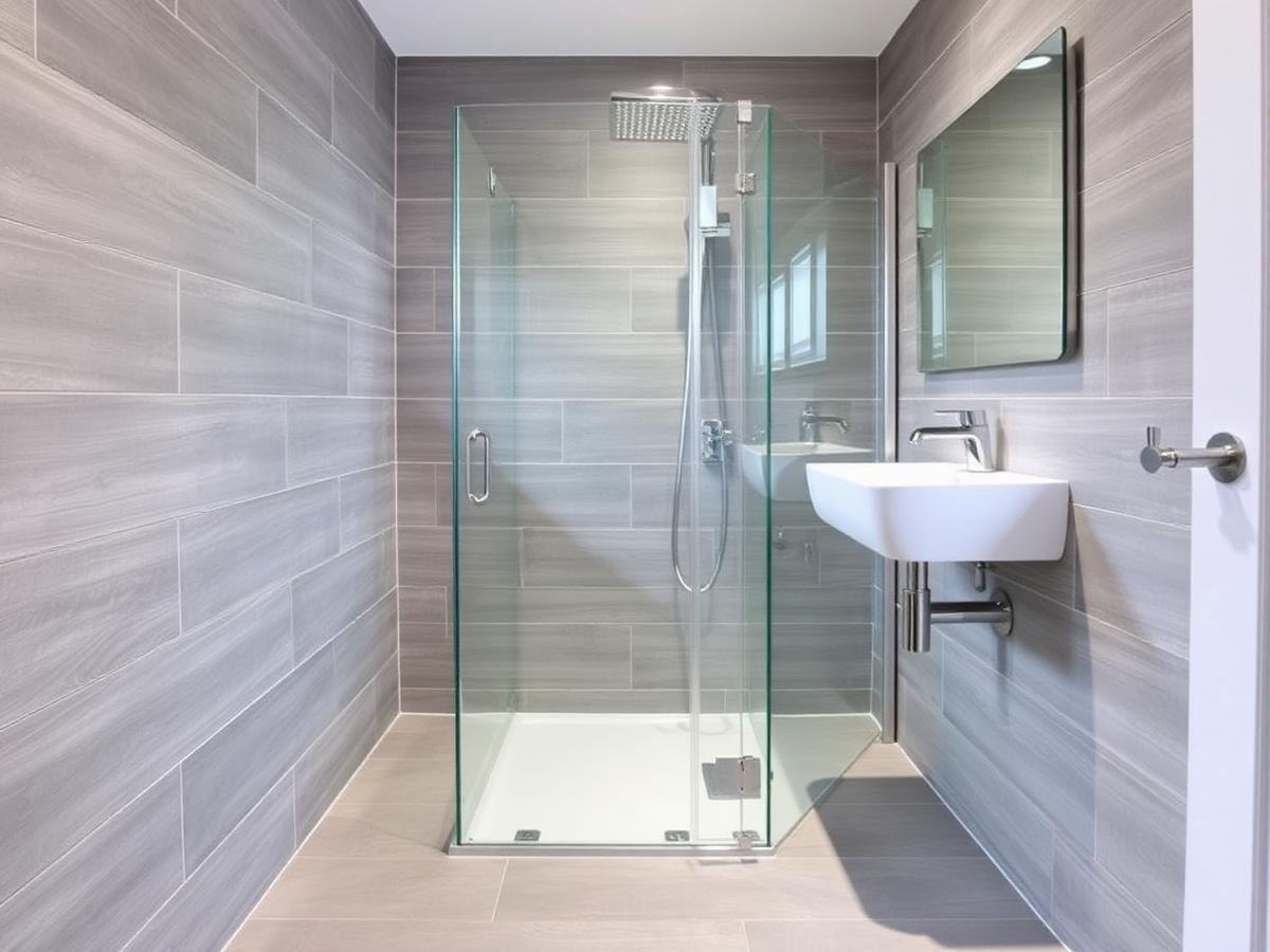 Replacement wetroom in Nottingham