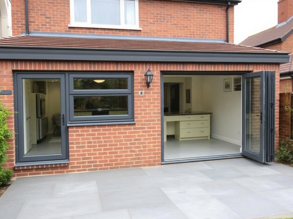 Garage conversion in Bingham